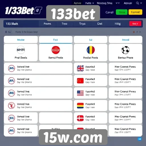 Exploração das funcionalidades do site 133bet