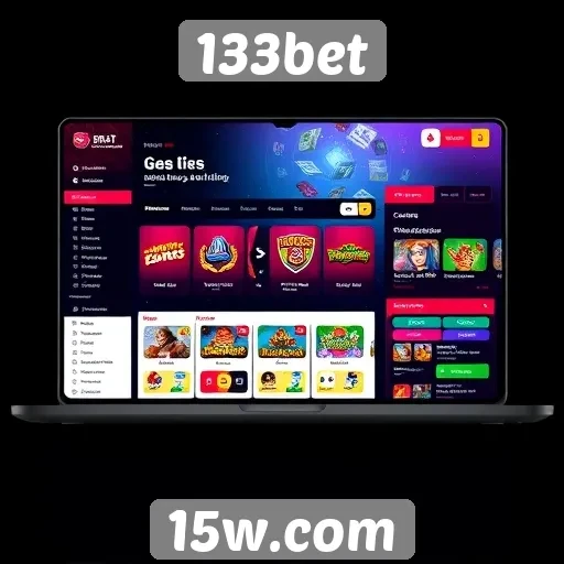 Avaliação do design da interface do 133bet