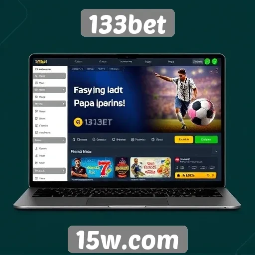 Navegação e usabilidade do site 133bet