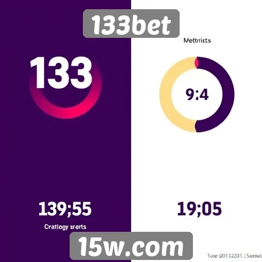 Métricas de desempenho do 133bet em 2025