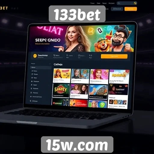 Interface do usuário e experiência no site 133bet